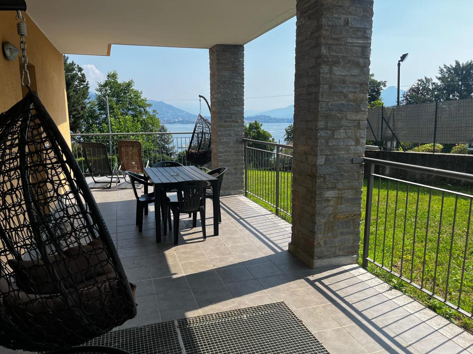 Magicview Baveno Apartment With Garden And Lake View Zewnętrze zdjęcie